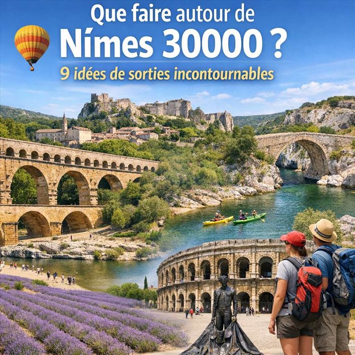 Que faire autour de Nîmes 30000 ? 9 idées de sorties