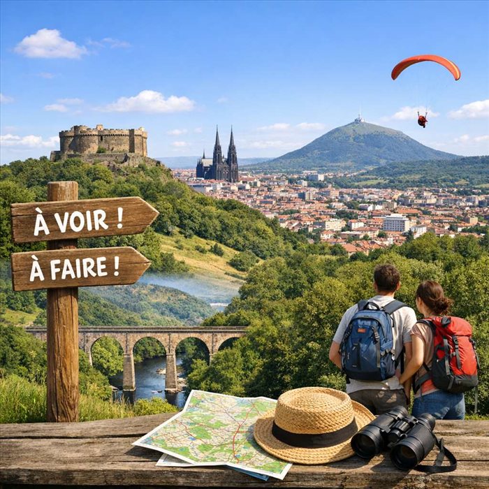 Que faire autour de Clermont-Ferrand 63000 ? Idées et visites
