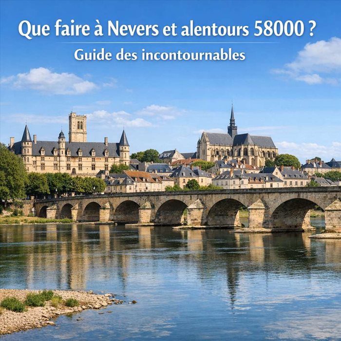 Que faire à Nevers et alentours 58000 ? Guide complet