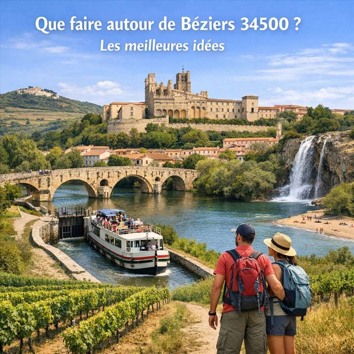Que faire autour de Béziers 34500 ? Top visites et sorties