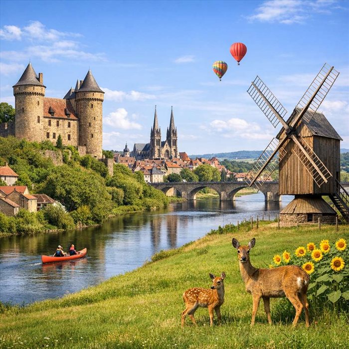 Que faire aux alentours de Moulins 03000 ? Idées de visites