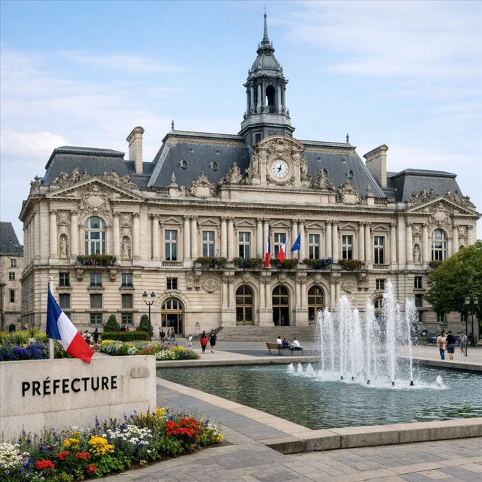 Préfecture de l’Indre-et-Loire : Tours et son rôle administratif
