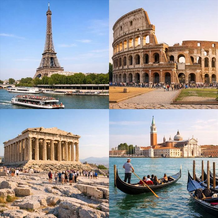 Pays les plus touristiques d’Europe : classement et destinations phares