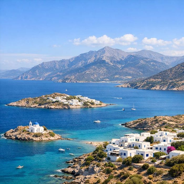 Superficie de la Grèce : taille, îles et relief du pays