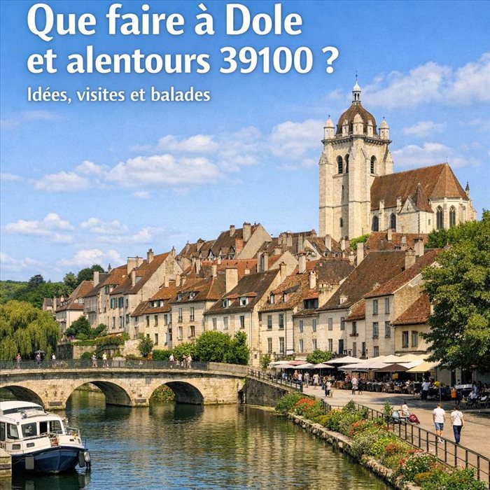 Que faire à Dole et alentours 39100 ? Visites et balades