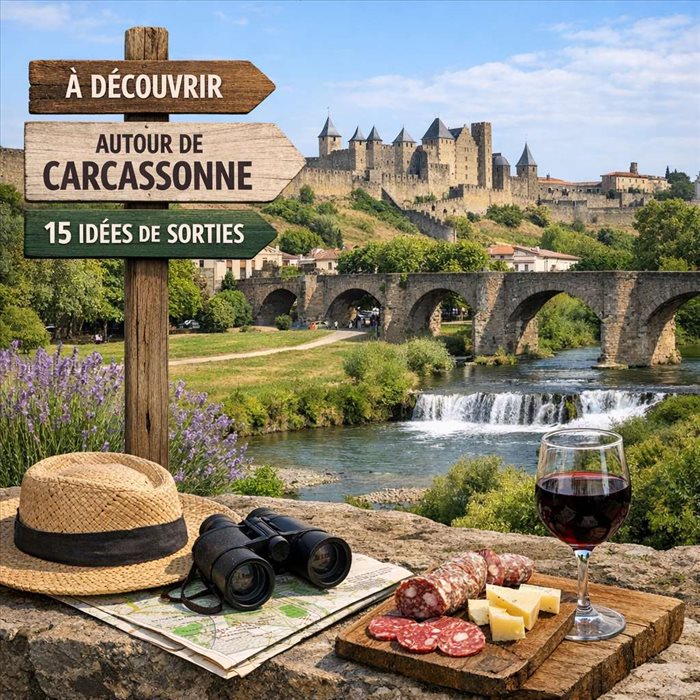 Que faire autour de Carcassonne 11000 ? Idées de visites