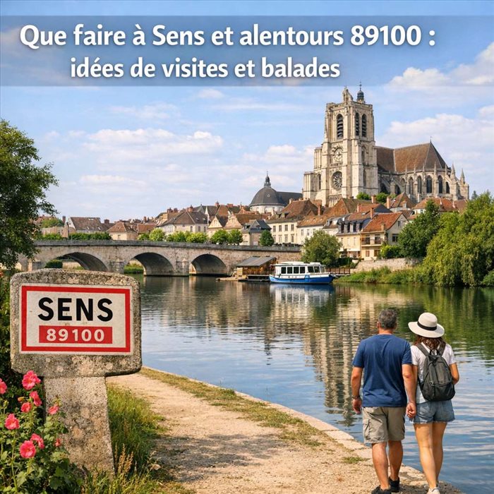 Que faire à Sens et alentours 89100 : visites et balades