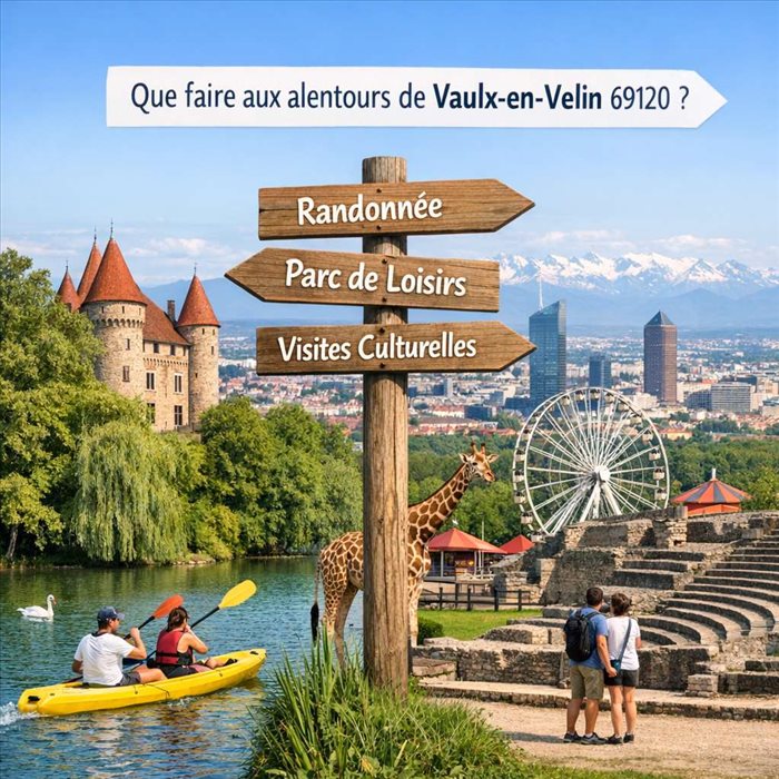 Que faire autour de Vaulx-en-Velin 69120 ? Idées sorties