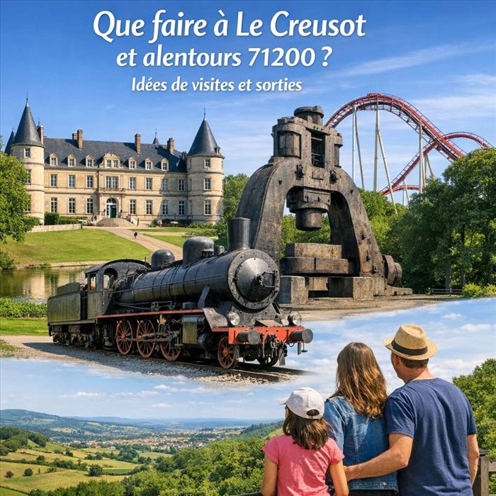 Que faire à Le Creusot et alentours 71200 ? Guide complet