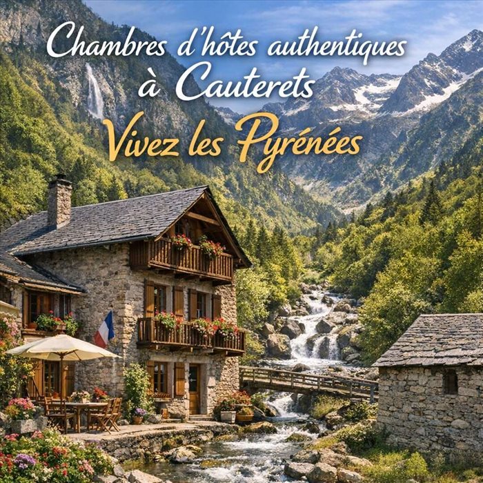 Chambres d’hôtes à Cauterets : séjour authentique dans les Pyrénées