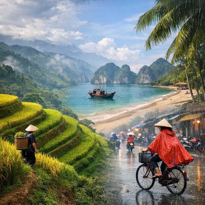 Quel climat au Vietnam en octobre ? Guide complet et conseils