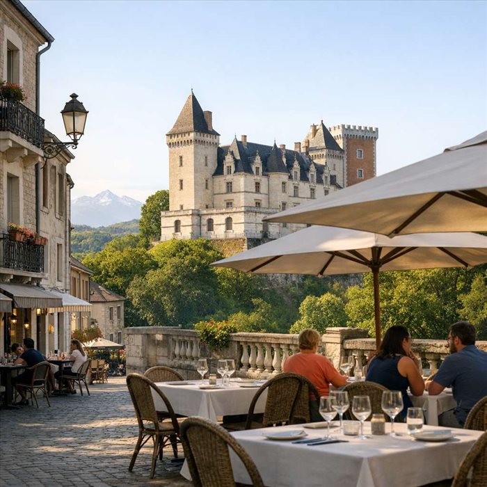 Pourquoi choisir le quartier du château pour ses restaurants à Pau ?