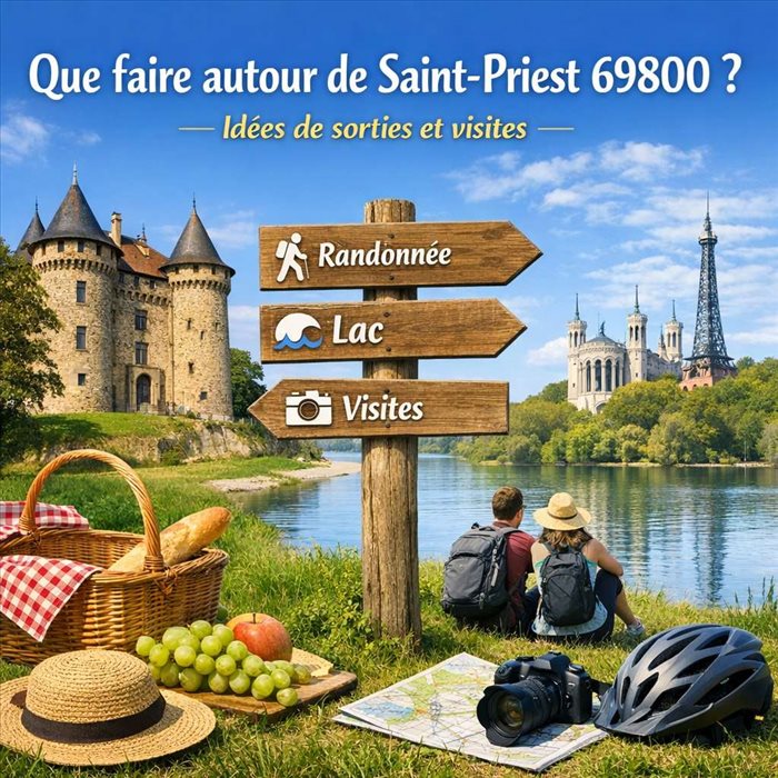 Que faire autour de Saint-Priest 69800 ? Idées de sorties