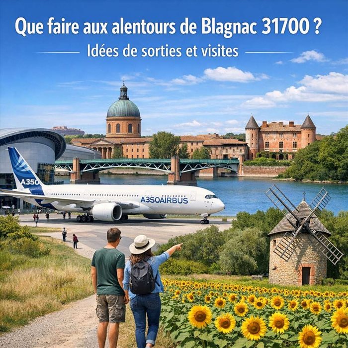 Que faire aux alentours de Blagnac 31700 ? | Idées de sorties