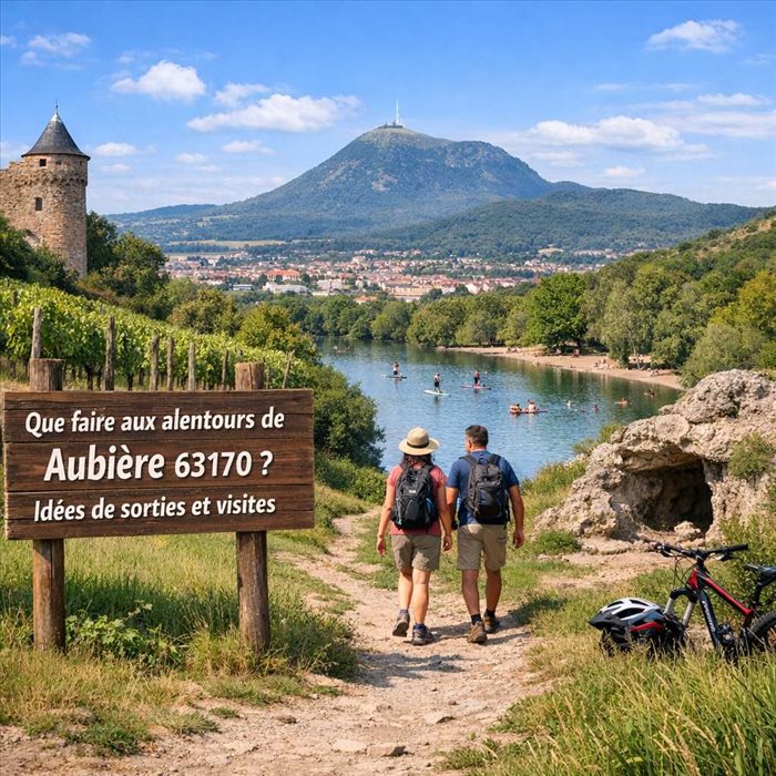 Que faire aux alentours de Aubière 63170 ? Visites et idées