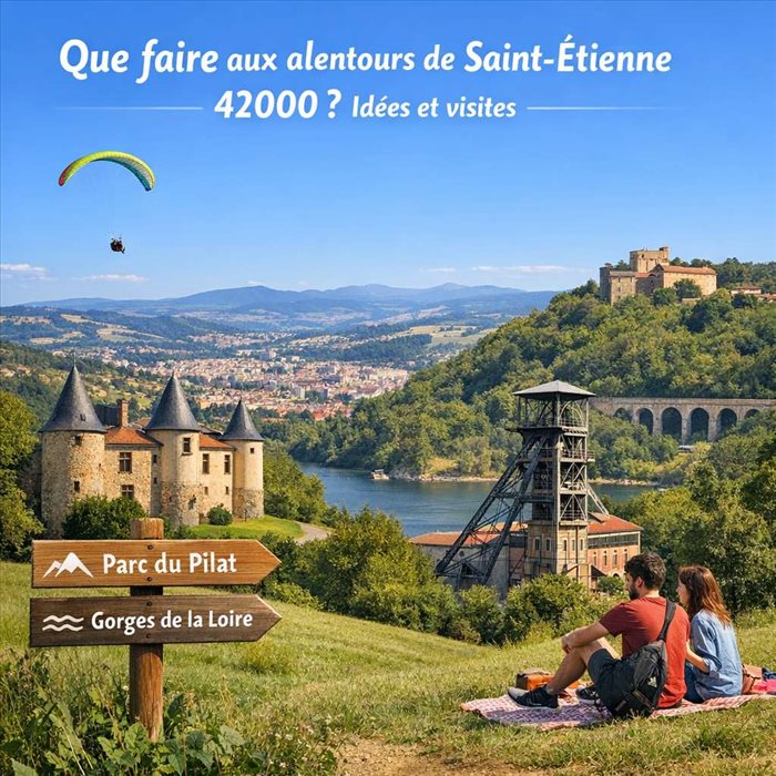 Que faire aux alentours de Saint-Étienne 42000 ? | Guide