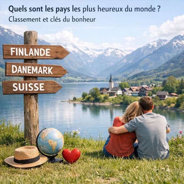Quels sont les pays les plus heureux du monde ? Classement 2024