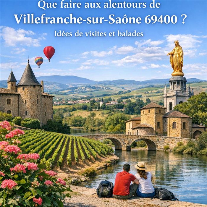 Que faire autour de Villefranche-sur-Saône 69400 ? | Visites et balades