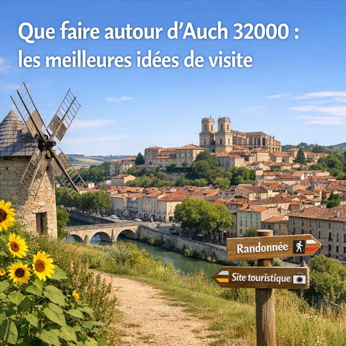 Que faire autour d’Auch 32000 : idées de sorties et visites