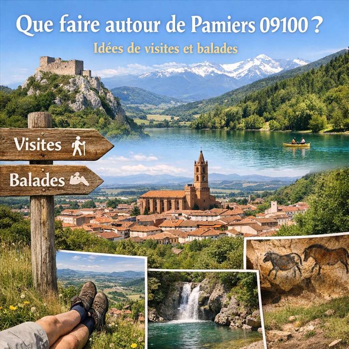 Que faire autour de Pamiers 09100 ? Visites, nature et villages