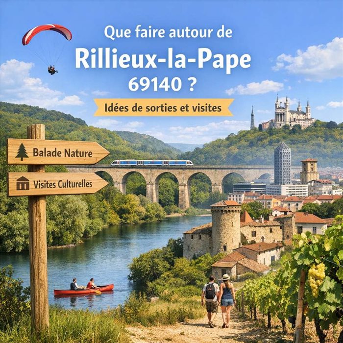 Que faire autour de Rillieux-la-Pape 69140 ? Idées de sorties