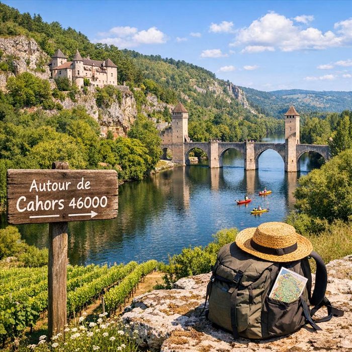 Que faire aux alentours de Cahors 46000 ? Idées de visites et activités