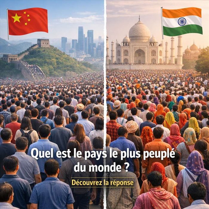 Quel est le pays le plus peuplé du monde ? | Réponse et chiffres clés