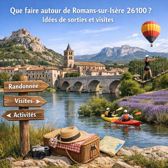 Que faire autour de Romans-sur-Isère ? Idées de sorties et visites